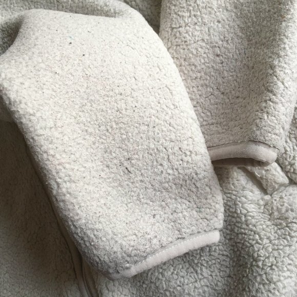 The North Face ivory sherpa fleece XL (18) - Picture 3 of 14